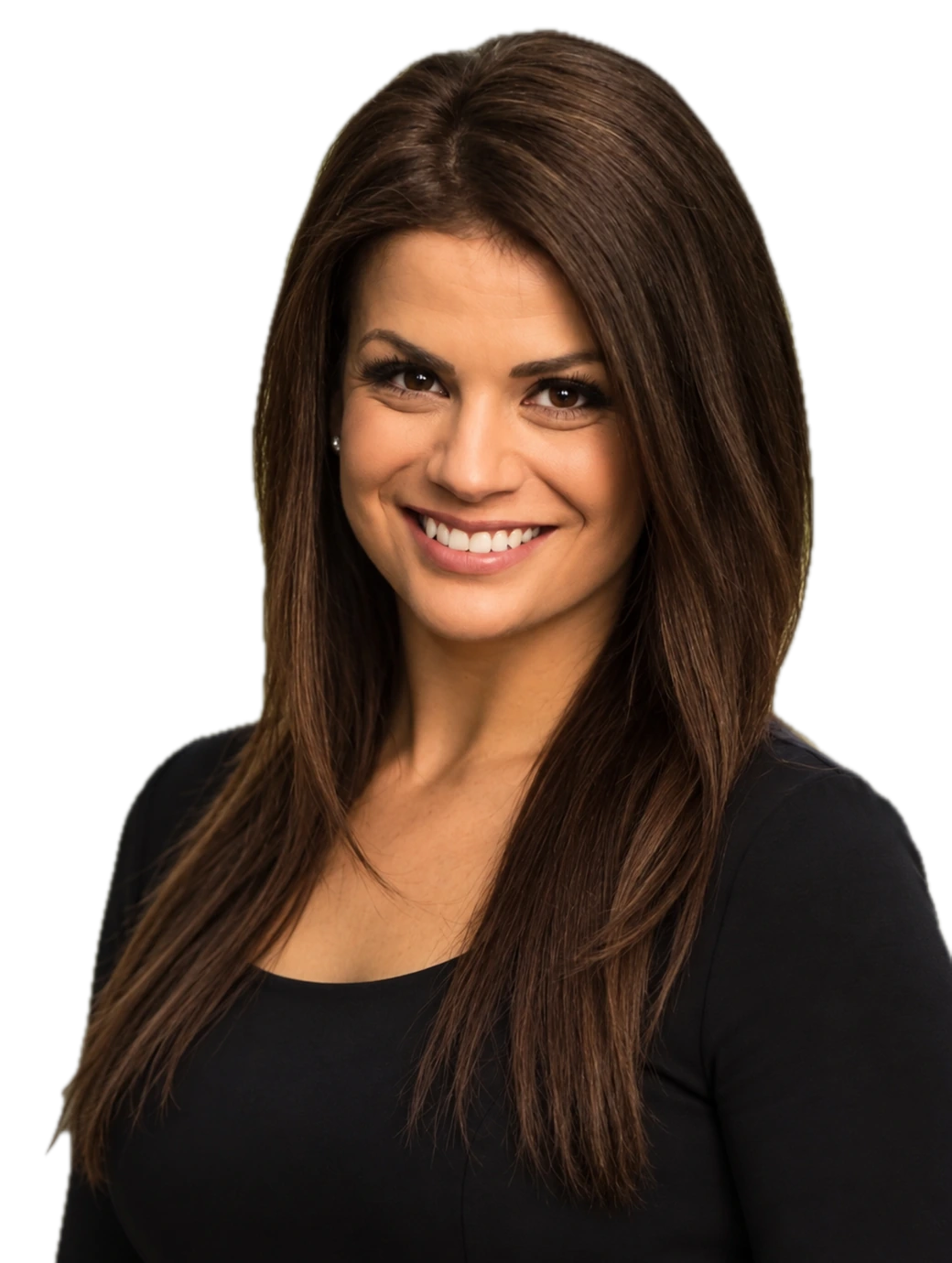 Candice Mieczkowski, smiling, in a black top.